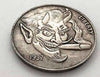 Hobo Coin - tramp pipe male Craft Gift Coin in Protective Plastic Capsule Copper Engraved