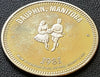 1981 Dauphin Manitoba 1 Trade Dollar - National Ukrainian Festival
