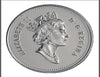 1998 Canadian 50-Cent Coat of Arms Half Dollar Coin BU