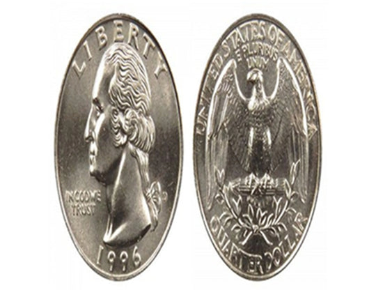 1996 Washington Quarters US Coin VF