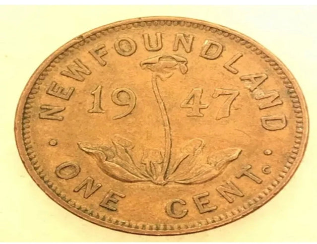1947 Newfoundland small cent VF