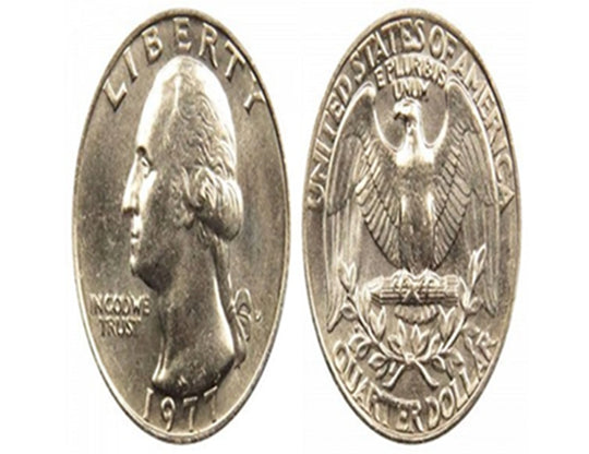 1977 Washington Quarters US Coin VF