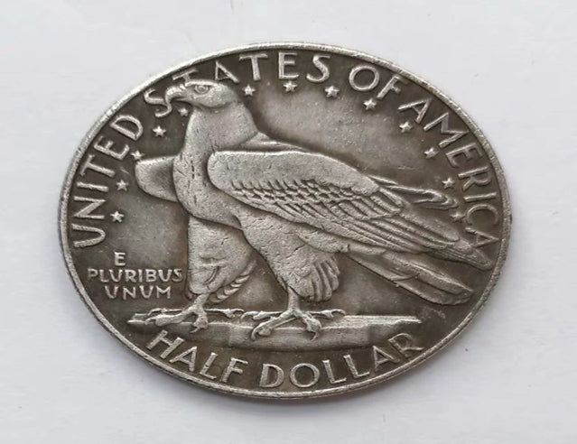 1935 Connecticut Half Dollar Commemorative Medallion 50 cent coin magic coin antique technology