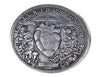 Hobo Coin - Beating heart Roaring snake king in Protective Plastic Capsule Copper Engraved