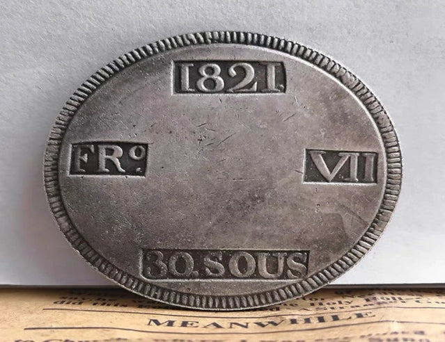 Hobo Coin - Swiss watch in Protective Plastic Capsule Copper Engraved