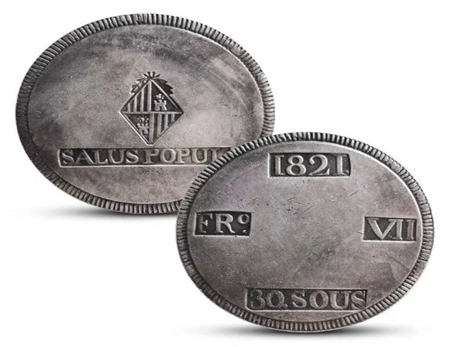 Hobo Coin - Swiss watch in Protective Plastic Capsule Copper Engraved
