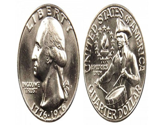 1976 Washington Quarters US Coin VF