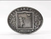 Hobo Coin – Fille et ballon – Pièce cadeau artisanale en cuivre gravé