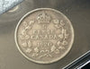 1920 Canadian Small five cent Silver coin high grade