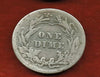 United States 1912 dime barber silver High Grade