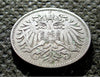 old coin of Austria-hungary empire 10 heller 1894 franz joseph i
