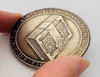Hobo Coin -Bible book in Protective Plastic Capsule Copper Engraved