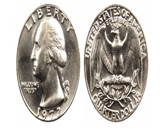 1972 Washington Quarters US Coin VF
