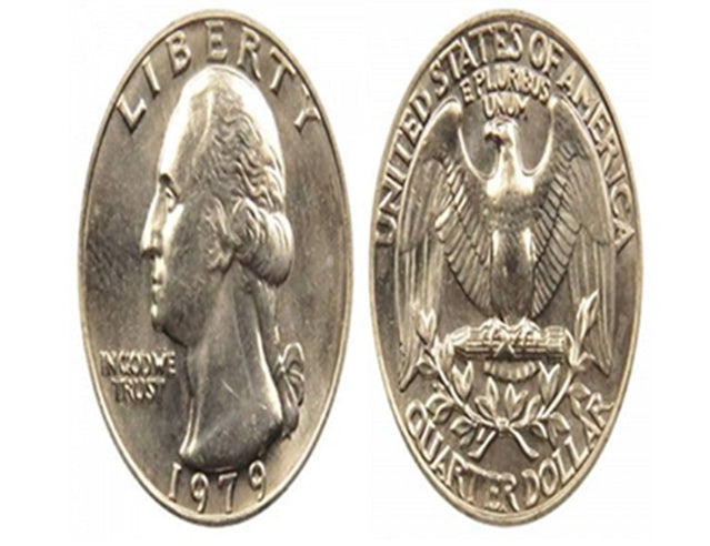 1979 Washington Quarters US-Münze VF