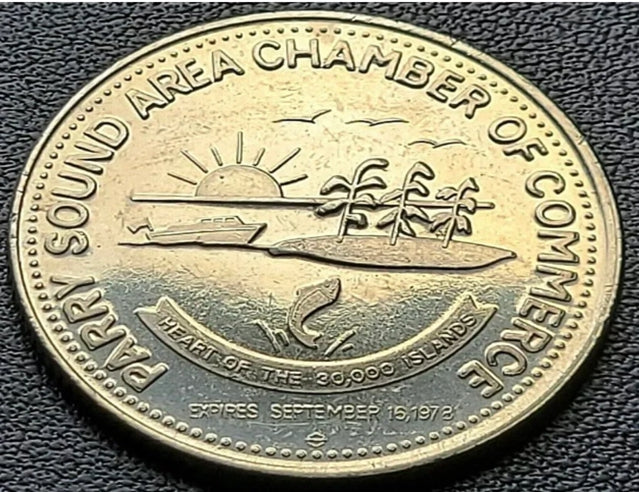1978 Parry Sound Ontario 1 Trade Dollar - Royal Canadian Legion