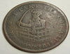 1833 united states i take the responsibility hard times token coin