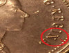 1999 Canada 1 Cent Error Coin un point sur le dessus du N au Canada + « N » Dot Variety BU.
