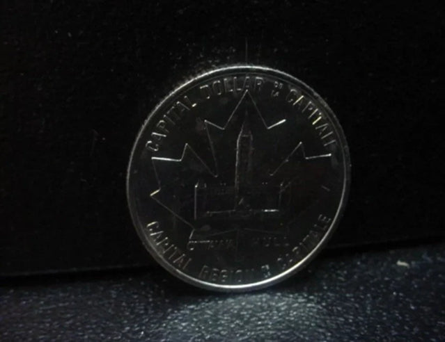1984 Capital 1.00 Trade Dollar Capital Region Ottawa Hull