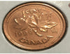 1999 Canada 1 Cent Error Coin un point sur le dessus du N au Canada + « N » Dot Variety BU.