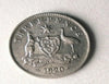 1920 Australia three pence - High Quality Rare Date Silver Coin