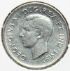 Canada 1938 5 Five Cents Nickel King George VI Canadian Coin VF low mintage